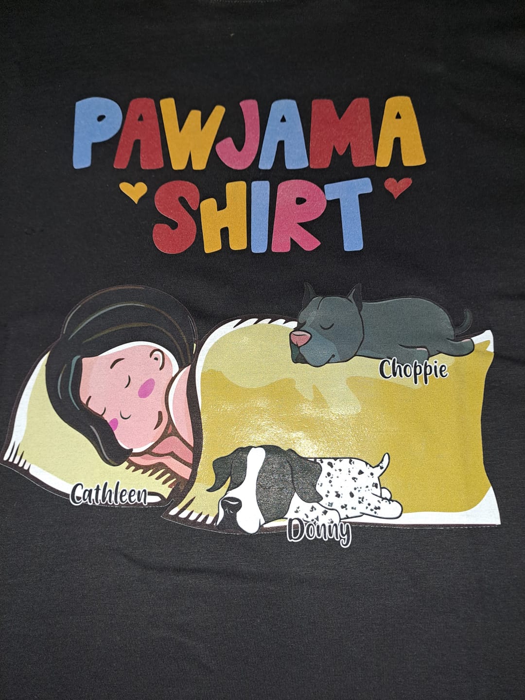 Personalised Pawjama Shirt