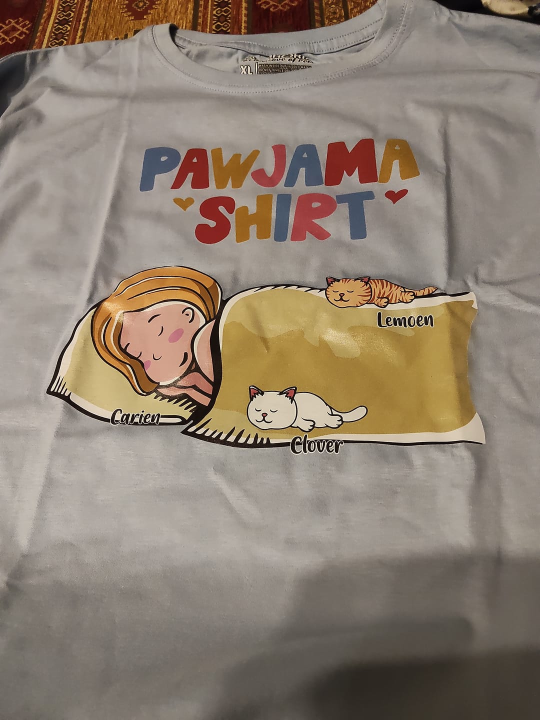 Personalised Pawjama Shirt