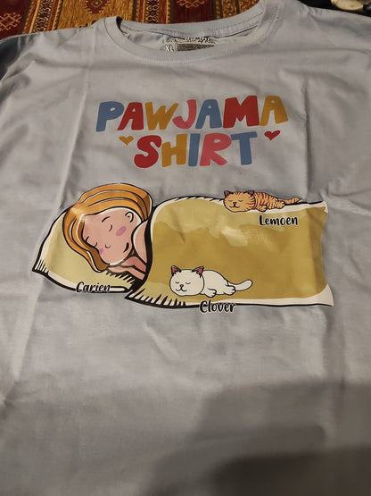 Personalised Pawjama Shirt