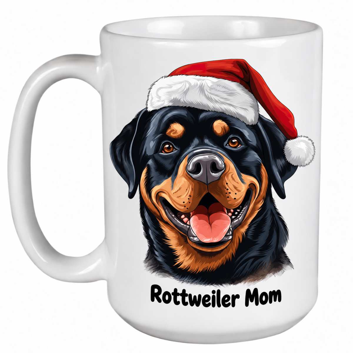 Rescue Roast® Rottweiler Christmas mug – Mom