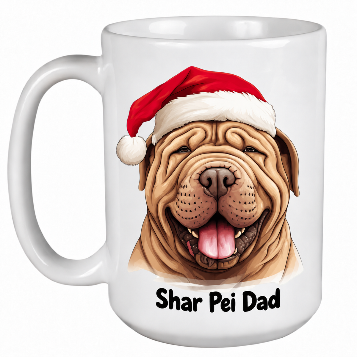 Rescue Roast® Shar Pei Christmas mug – Dad