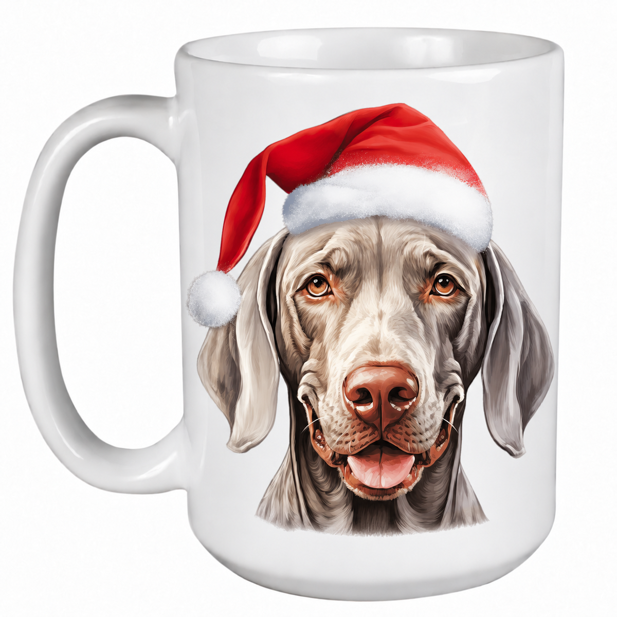Rescue Roast® Weimaraner Christmas mug – no text