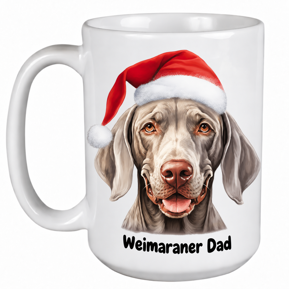 Rescue Roast® Weimaraner Christmas mug – Dad