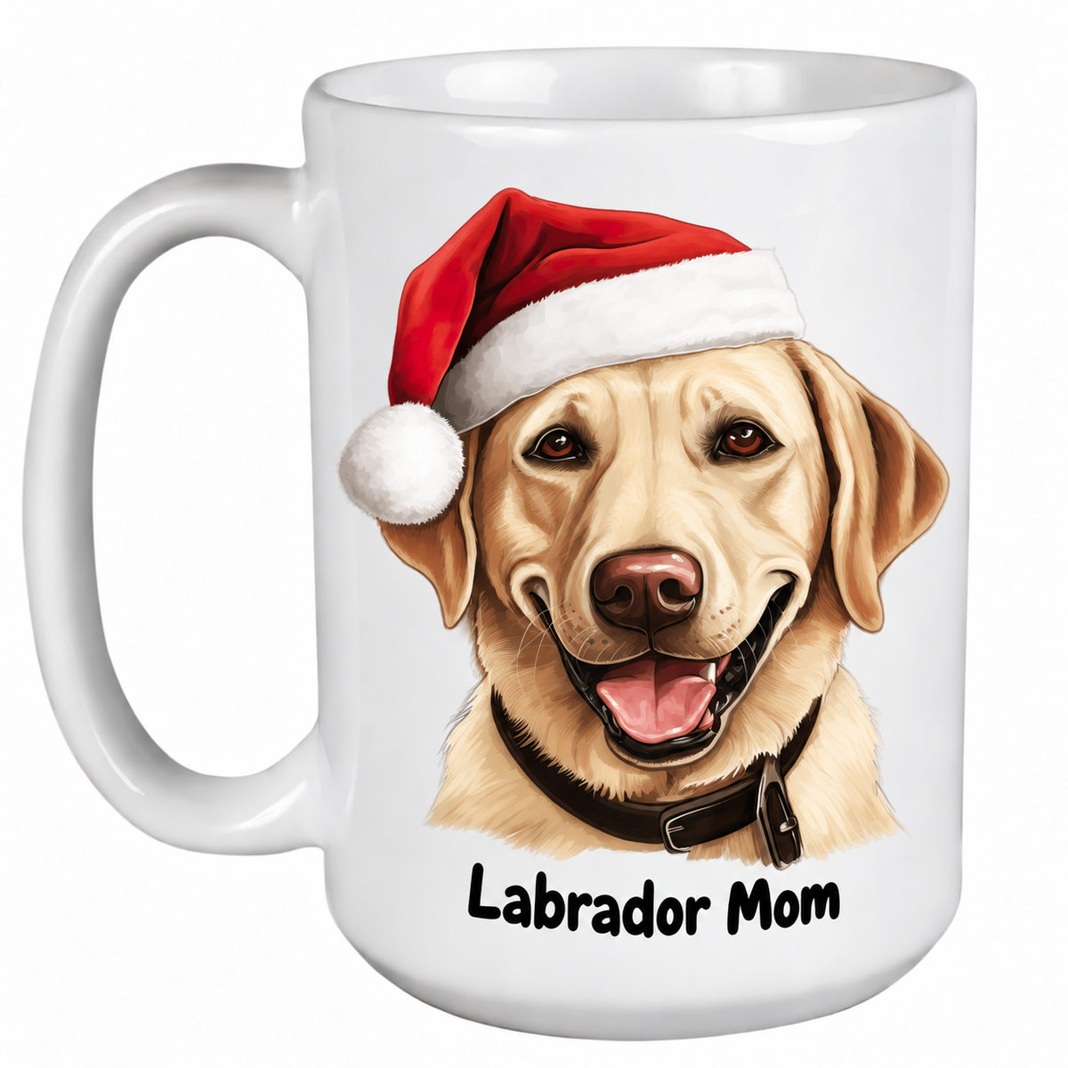 Rescue Roast® Yellow Labrador Christmas mug – Mom