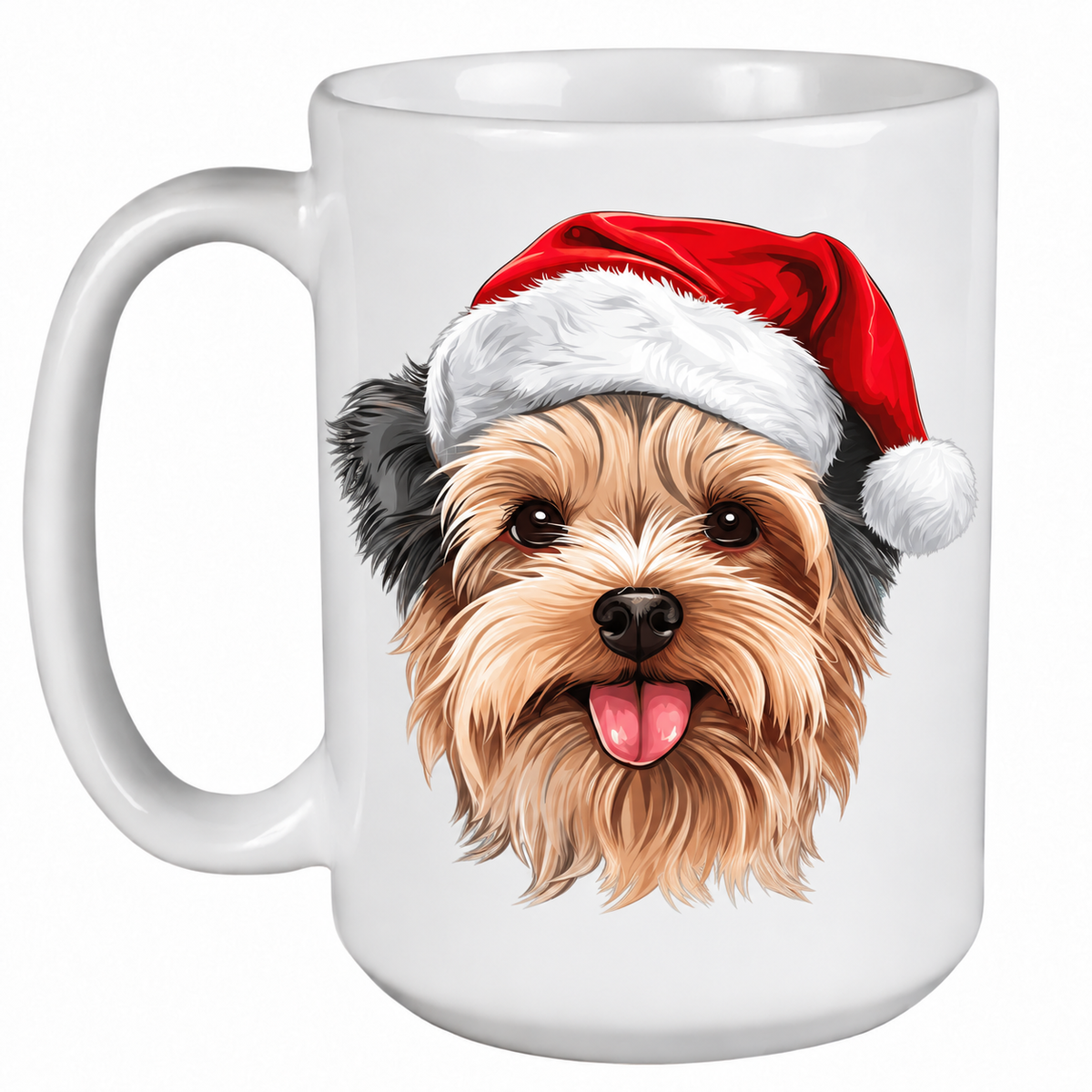 Rescue Roast® Yorkie Christmas mug – no text