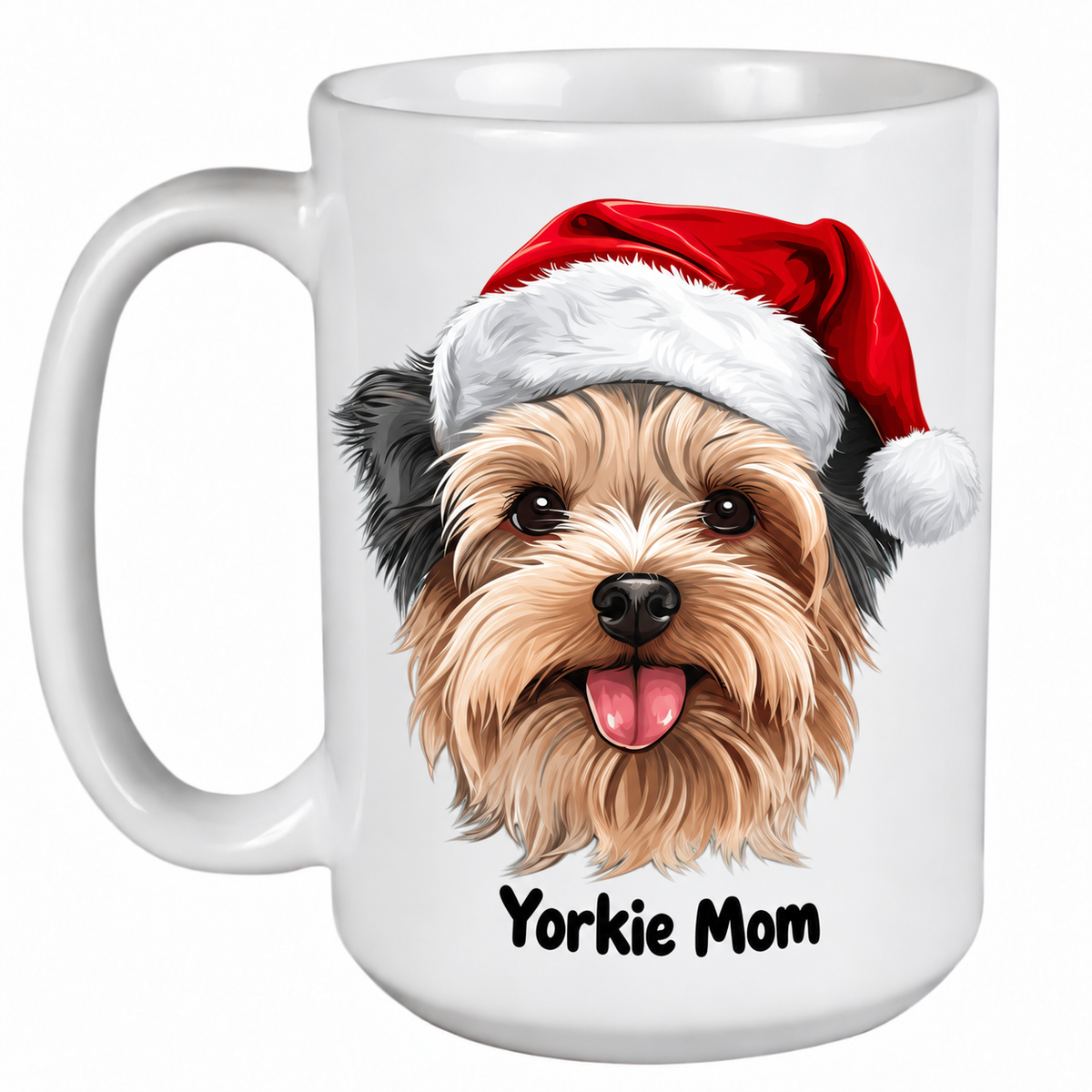 Rescue Roast® Yorkie Christmas mug – Mom