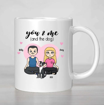 Personalised Mug - You, Me and the Dog(s)